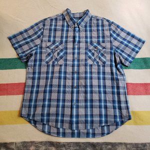 Pendleton Men's XL Plaid Cotton Button Up Shirt